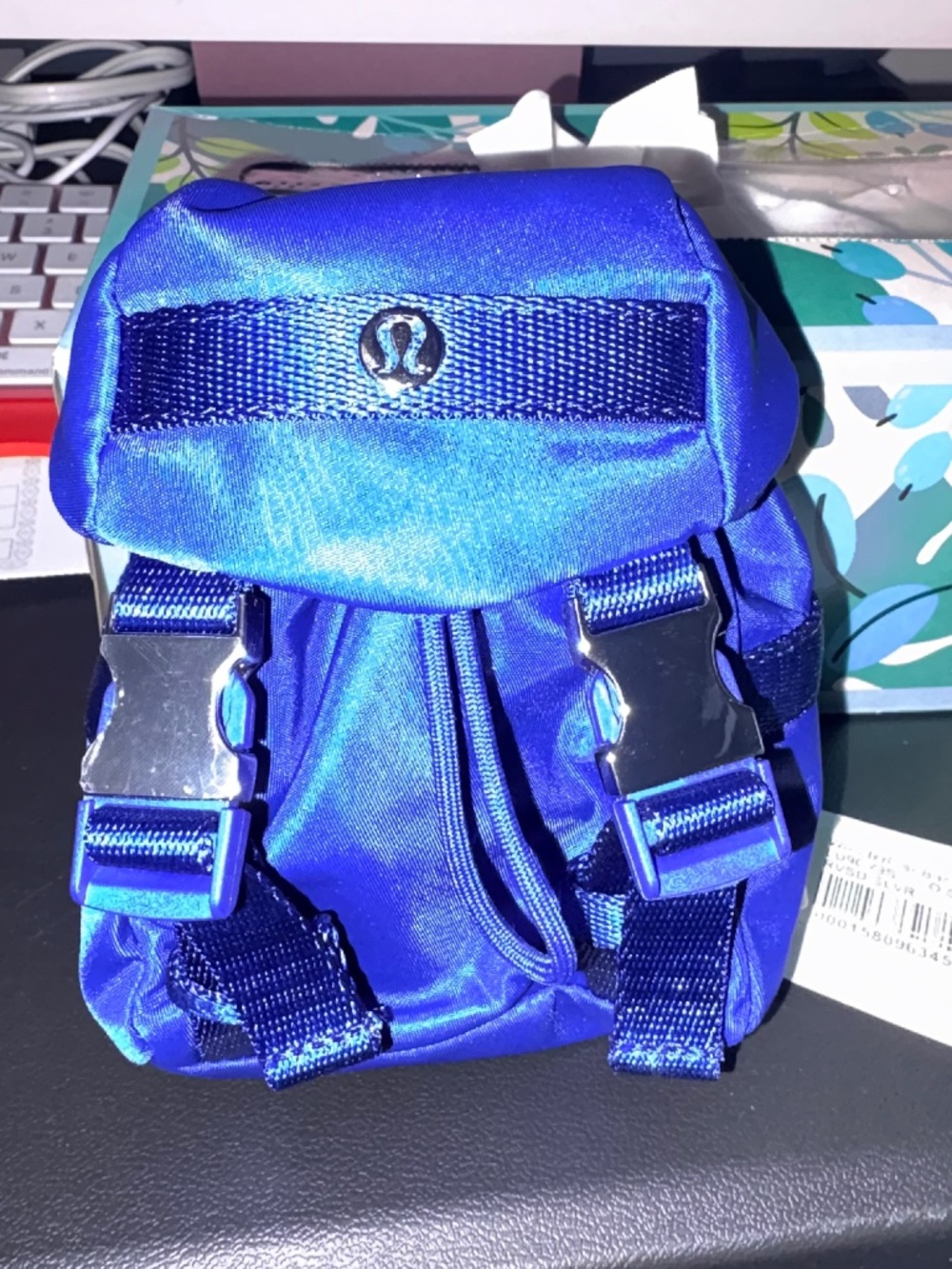 Lululemon Wunderlust Nano Backpack New With Tags SOLD OUT Riverside Blue